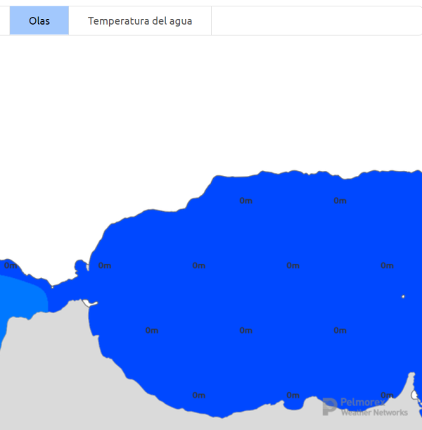 Mapa de olas de ElTiempo.es